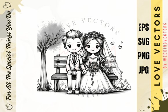 Capturing Intimacy: Wedding Vectors 11002308