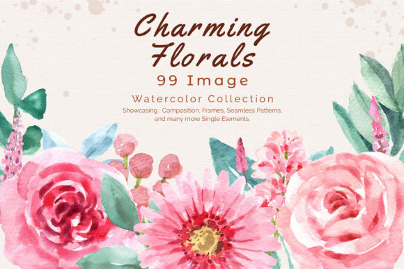 Elevate Your Wedding Designs with Charming Flowers of Wedding Watercolor