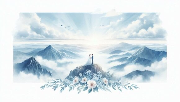 Mountain Peak Wedding: Crafting a Romantic Brand Identity