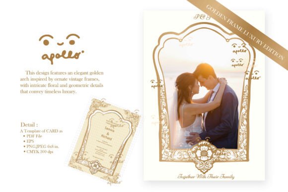 Timeless Elegance for Your Special Day: Wedding Invitation Card Template- Set05