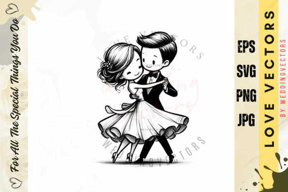 Wedding Couple and Love Vectors - C3141: A Designer's Guide