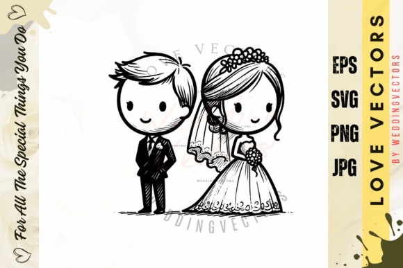 Wedding Vectors 1100180: Capturing Romance in Design